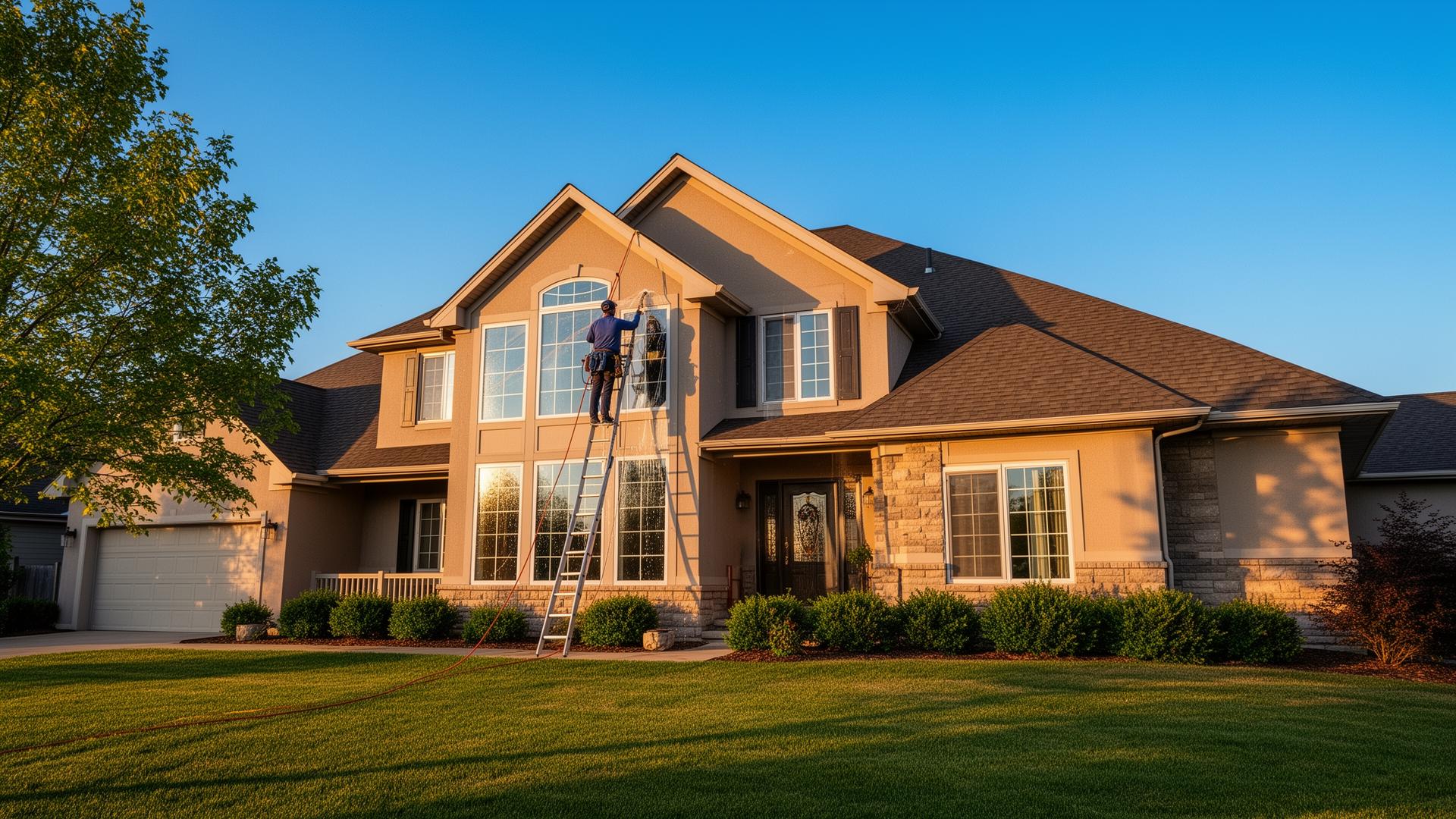 Nebraska Pro Wash — clean residential exterior
